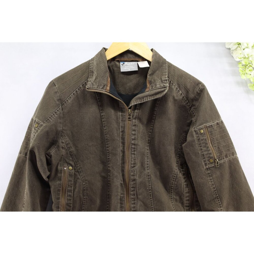 Women's Brown Jacket - Picture 3 of 9